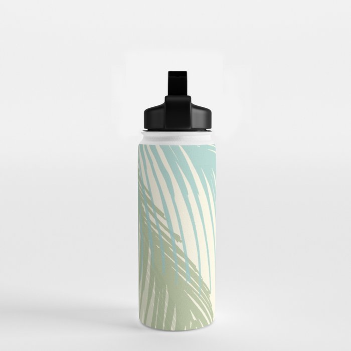 Calm Coastal Palms Water Bottle Gallery Image 2