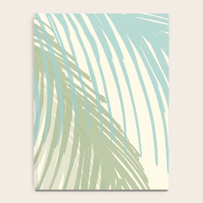 Calm Coastal Palms Notebook Gallery Image 4