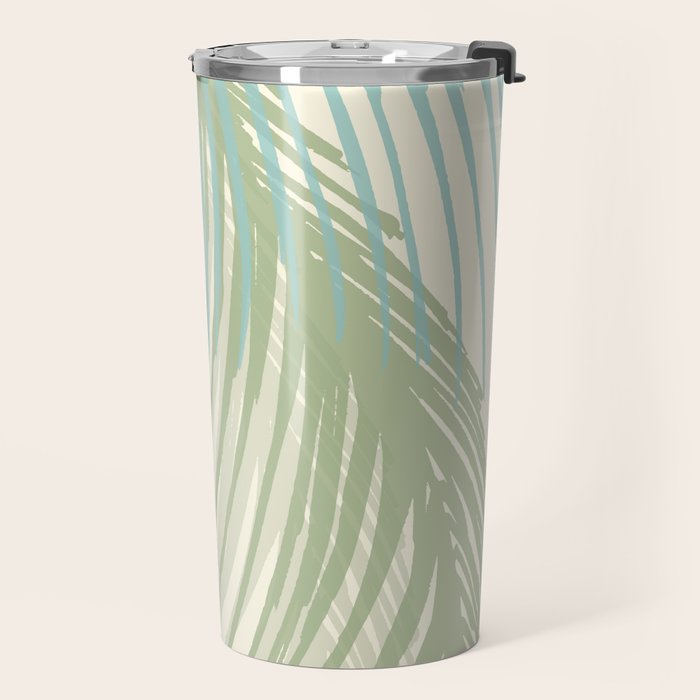 Calm Coastal Palms Travel Mug Gallery Image 2