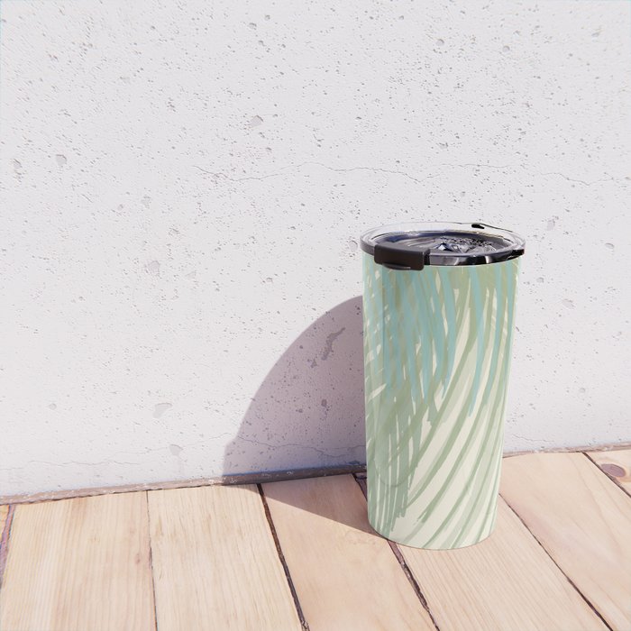 Calm Coastal Palms Travel Mug Gallery Image 4