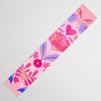 Botanical Garden Folklore in Pink Table Runner Gallery Image 3