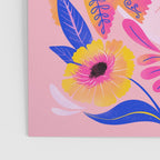 Botanical Garden Folklore in Pink Poster Gallery Image 3