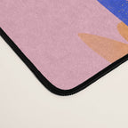 Botanical Garden Folklore in Pink Desk Mat Gallery Image 4