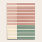 Color Block Line Abstract XXIII Notebook Gallery Image 4