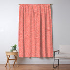 Living Coral Samekomon Spring Summer Window Curtain Gallery Image 5