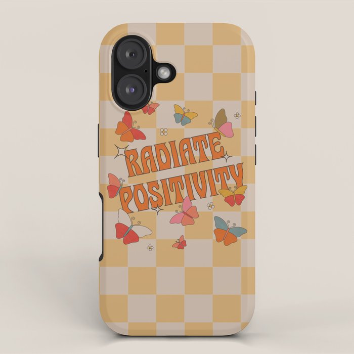 Radiate Positivity Butterflies iPhone Case Gallery Image 1