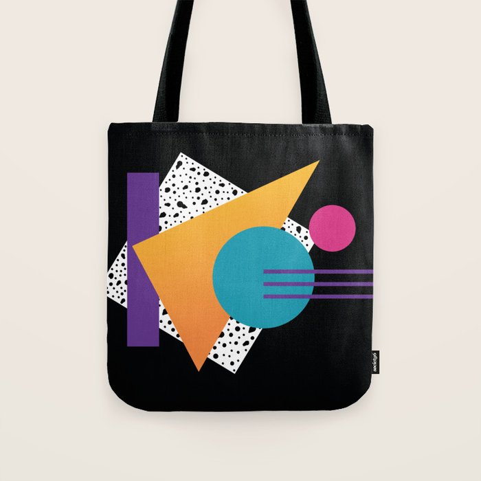 Memphis Pattern 35 / 80s - 90s Retro Tote Bag Gallery Image 1