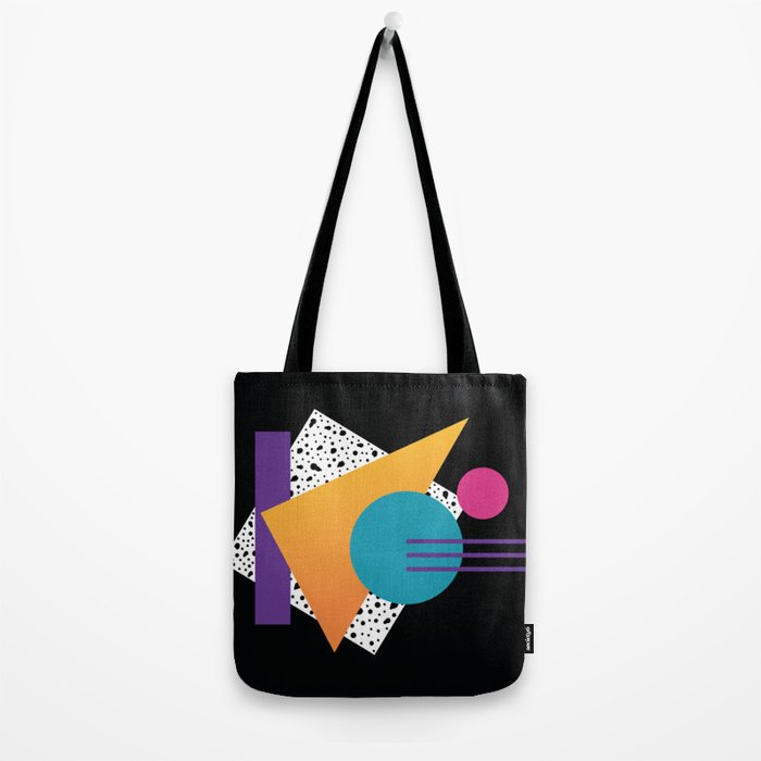 Memphis Pattern 35 / 80s - 90s Retro Tote Bag Gallery Image 2