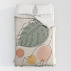 Cat and Plant 34 Duvet Cover Gallery Image 6