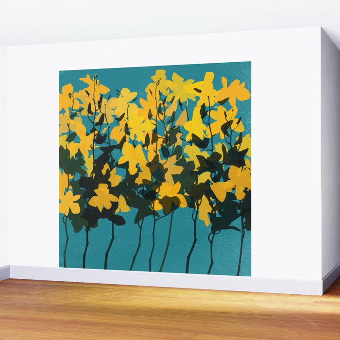 orchids 15 Wall Mural Gallery Image 2