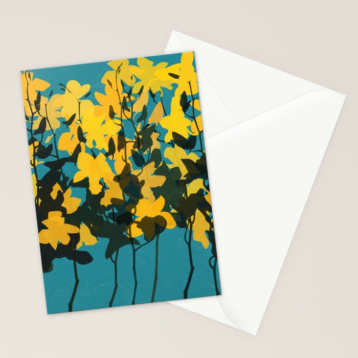 orchids 15 Stationery Card Gallery Image 2