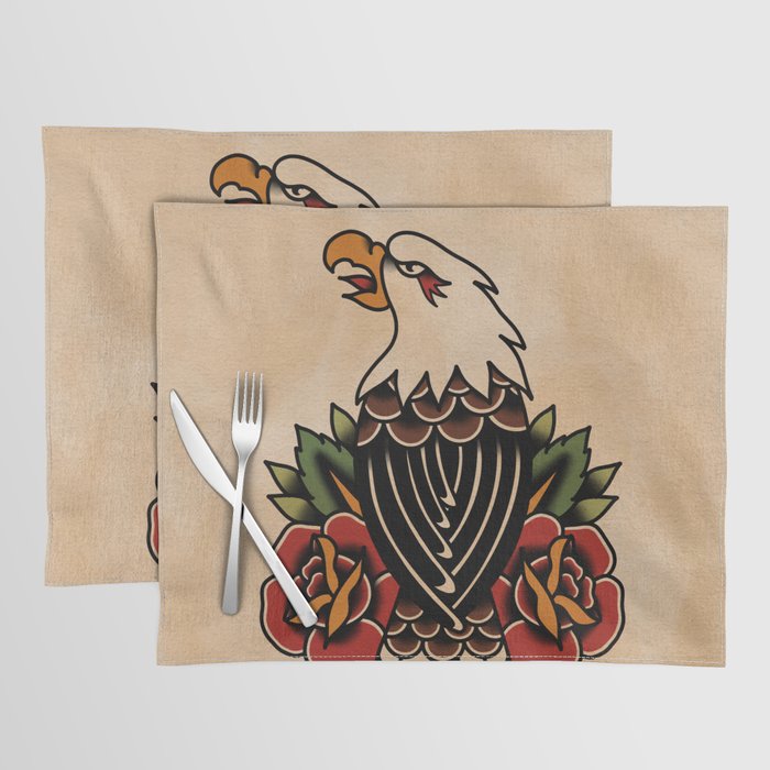 Colour Vintage Eagle Placemat Gallery Image 1