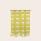 checks checks - yellow Wall Hanging Gallery Image 1