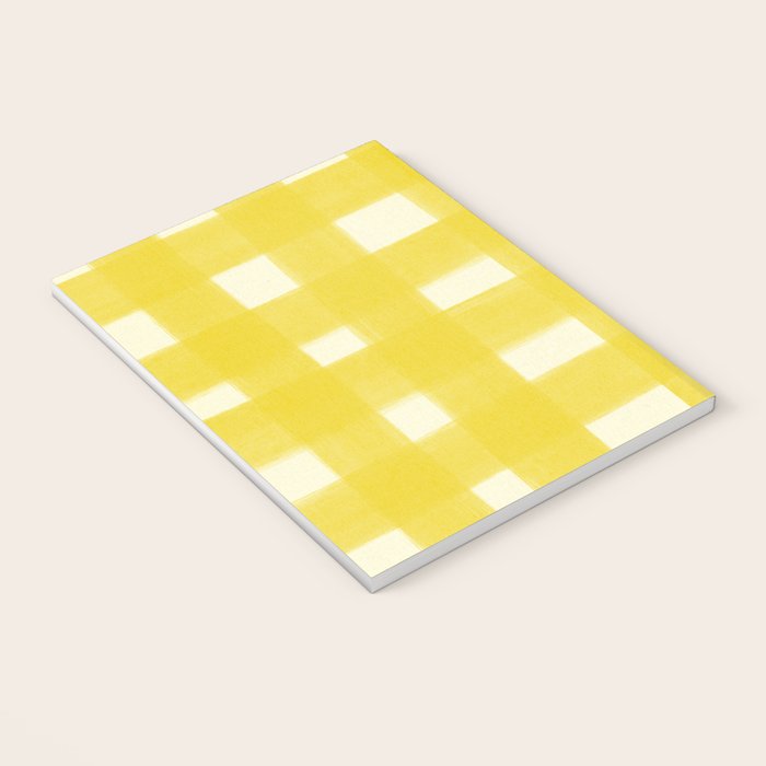 checks checks - yellow Notebook Gallery Image 3