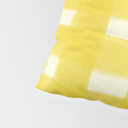 checks checks - yellow Pillow Sham Gallery Image 4