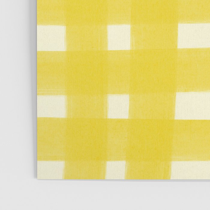 checks checks - yellow Poster Gallery Image 3