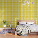 checks checks - yellow Wallpaper Gallery Image 3