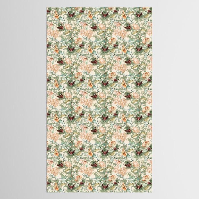 Lush colorful exotic garden B Tablecloth Gallery Image 2
