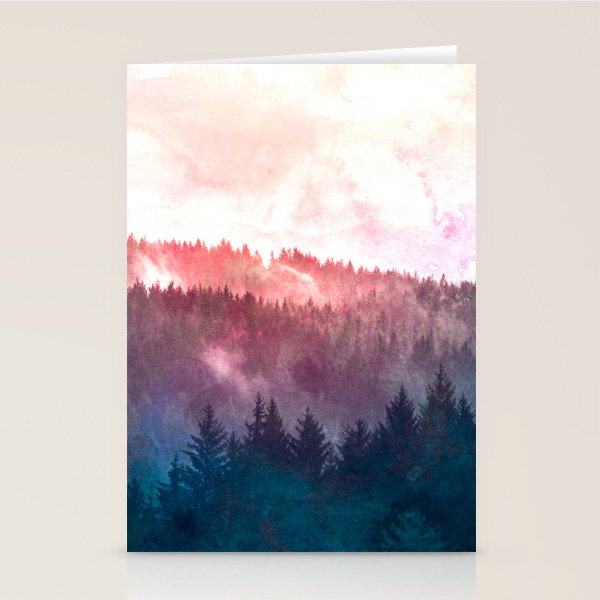 Sequoia National Park II - Wanderlust Adventure Stationery Card Gallery Image 1