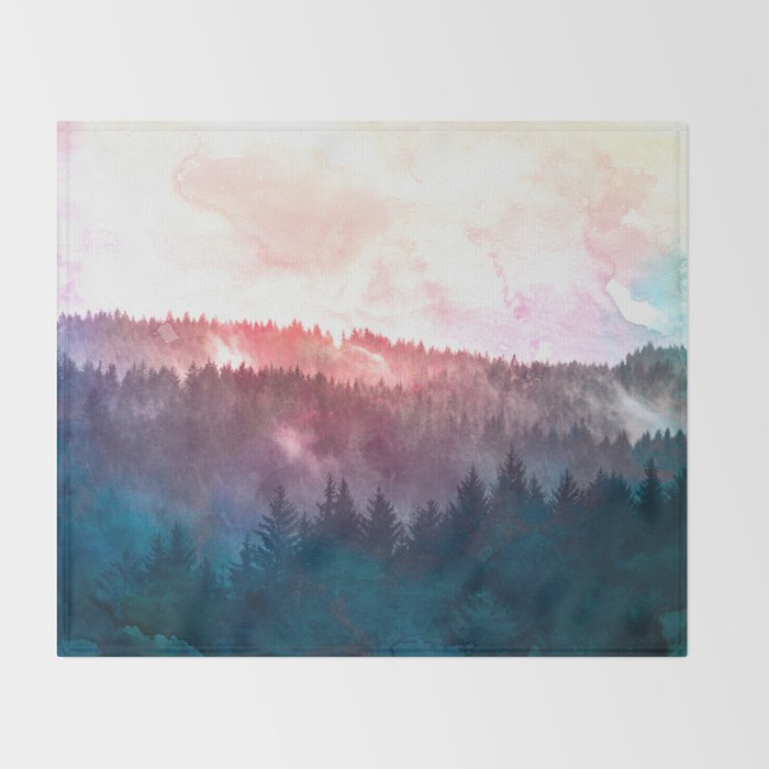 Sequoia National Park II - Wanderlust Adventure Throw Blanket Gallery Image 2