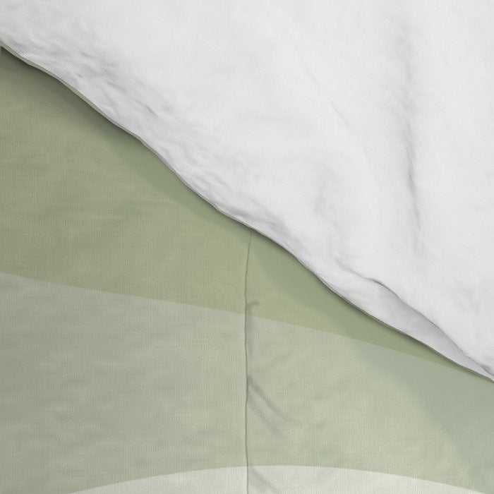 Abstract Wavy Stripes LXXVIII Comforter Gallery Image 4