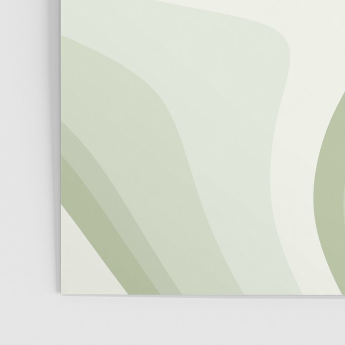Abstract Wavy Stripes LXXVIII Poster Gallery Image 3