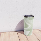 Abstract Wavy Stripes LXXVIII Travel Mug Gallery Image 4