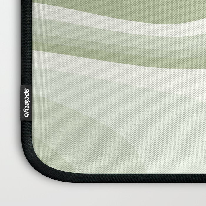 Abstract Wavy Stripes LXXVIII Laptop Sleeve Gallery Image 3
