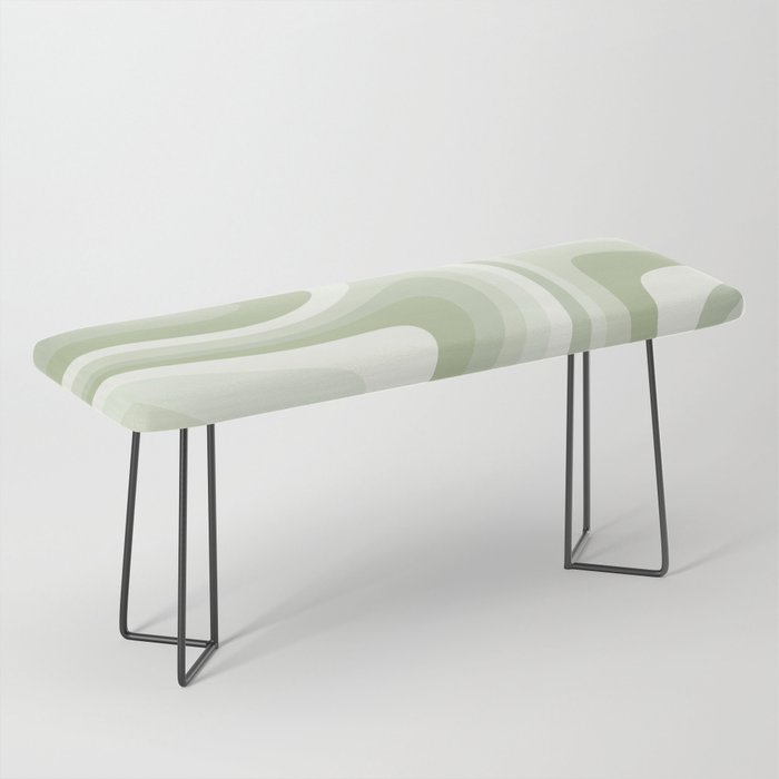 Abstract Wavy Stripes LXXVIII Bench Gallery Image 1