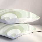 Abstract Wavy Stripes LXXVIII Pillow Sham Gallery Image 3