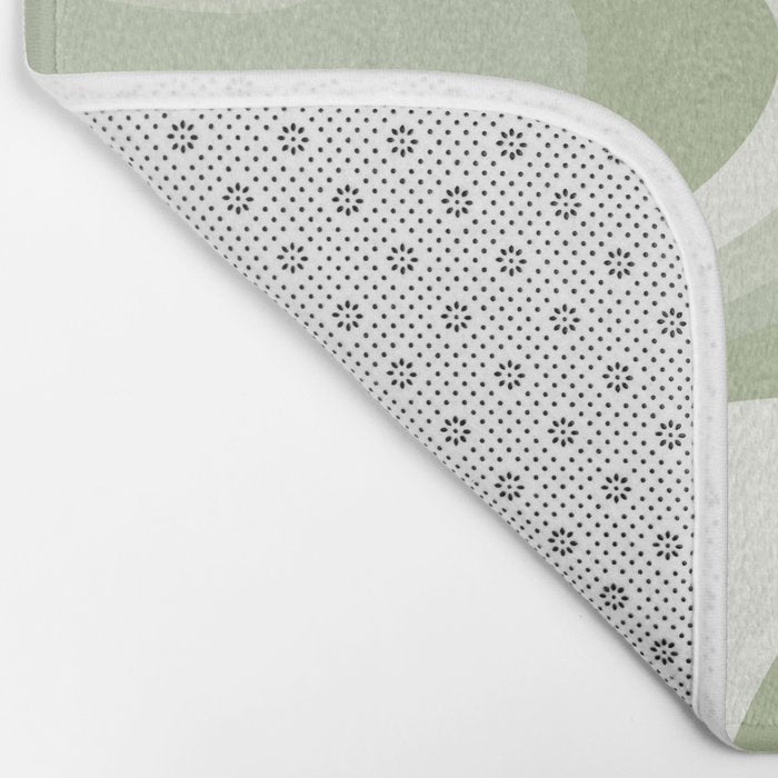 Abstract Wavy Stripes LXXVIII Bath Mat Gallery Image 2