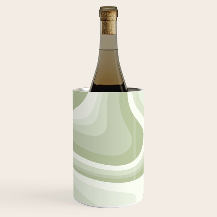 Abstract Wavy Stripes LXXVIII Wine Chiller Gallery Image 2