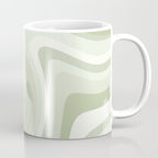 Abstract Wavy Stripes LXXVIII Coffee Mug Gallery Image 1