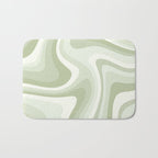 Abstract Wavy Stripes LXXVIII Bath Mat Gallery Image 1