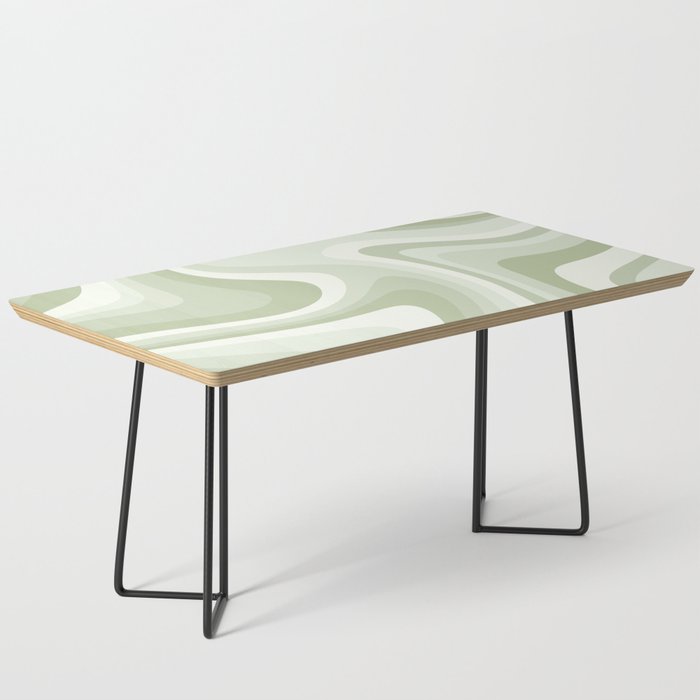 Abstract Wavy Stripes LXXVIII Coffee Table Gallery Image 1