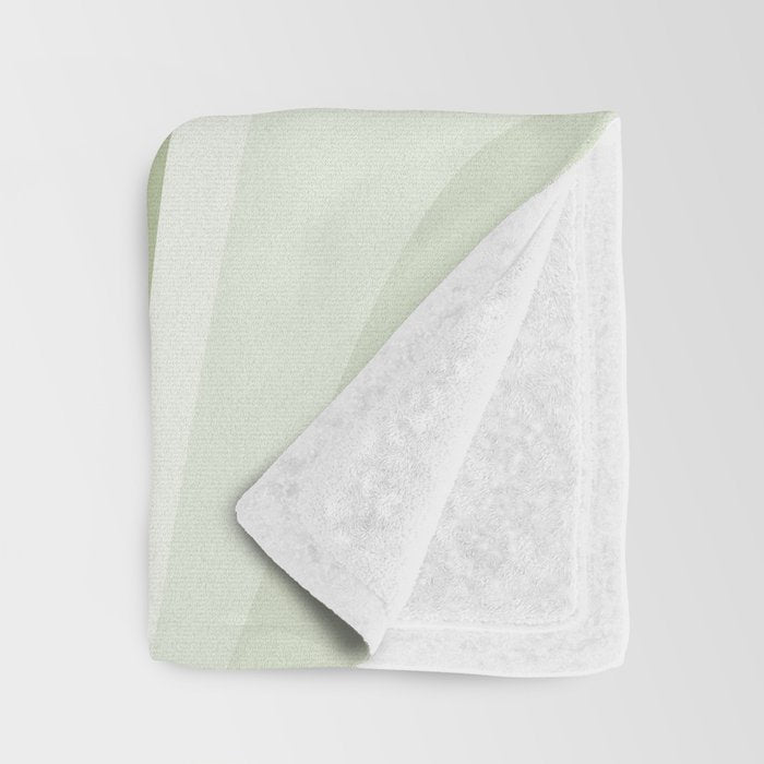 Abstract Wavy Stripes LXXVIII Throw Blanket Gallery Image 3