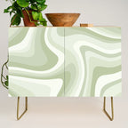 Abstract Wavy Stripes LXXVIII Credenza Gallery Image 1