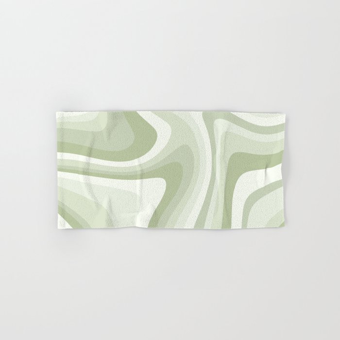 Abstract Wavy Stripes LXXVIII Bath Towel Gallery Image 1