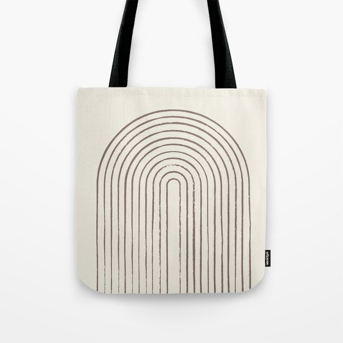 Arch Gray Pink Tote Bag Gallery Image 1