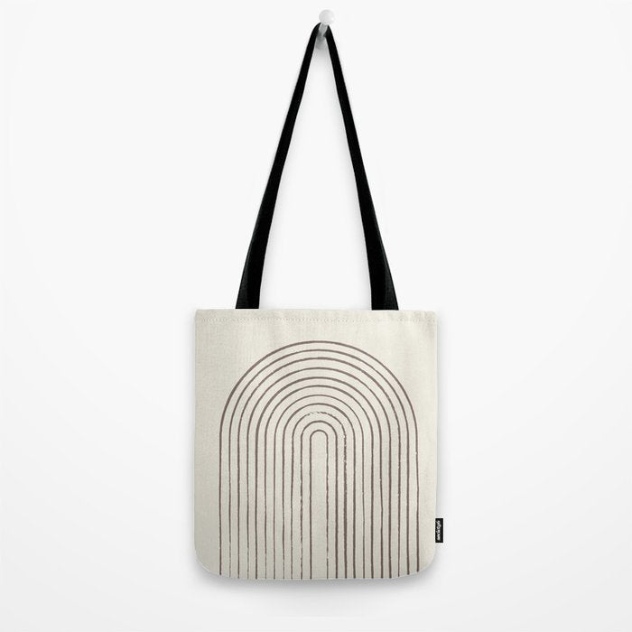 Arch Gray Pink Tote Bag Gallery Image 2