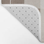 Neutral Minimalist Beige Tones Abstract Artwork Bath Mat Gallery Image 2