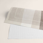 Neutral Minimalist Beige Tones Abstract Artwork Wrapping Paper Gallery Image 2