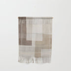 Neutral Minimalist Beige Tones Abstract Artwork Wall Hanging Gallery Image 1