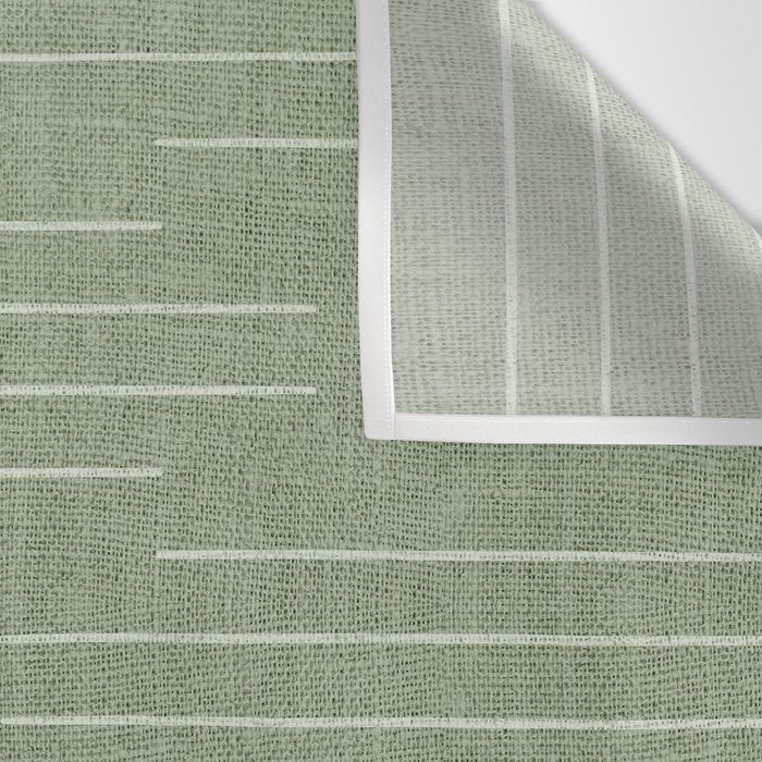 Minimalist, Boho, Line Art in Sage Green Wall Tapestry Gallery Image 3