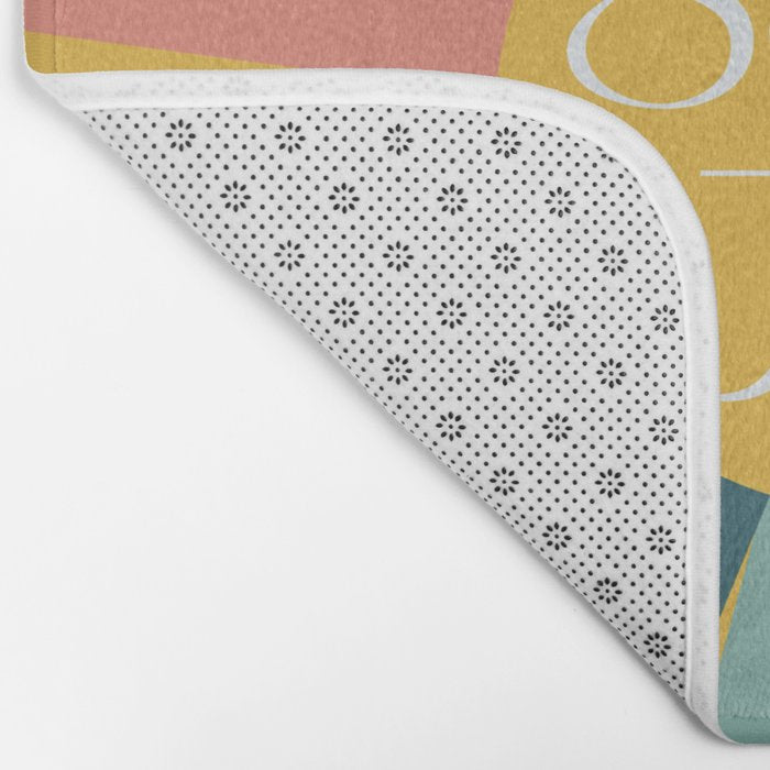 Seek Joy - Retro Inspired Art Print Bath Mat Gallery Image 2