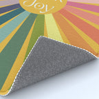 Seek Joy - Retro Inspired Art Print Rug Gallery Image 4