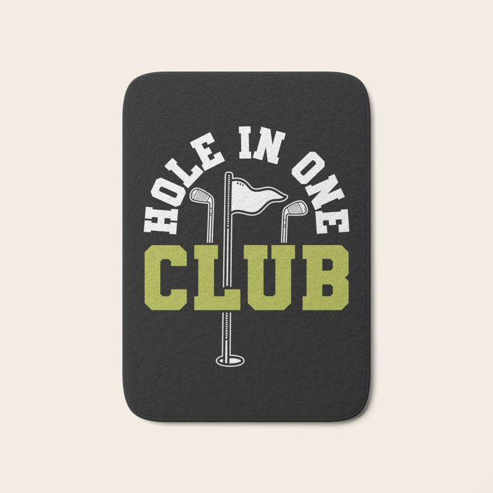 Hole In One Club Golf Bath Mat Gallery Image 1