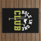 Hole In One Club Golf Outdoor Rug Gallery Image 1