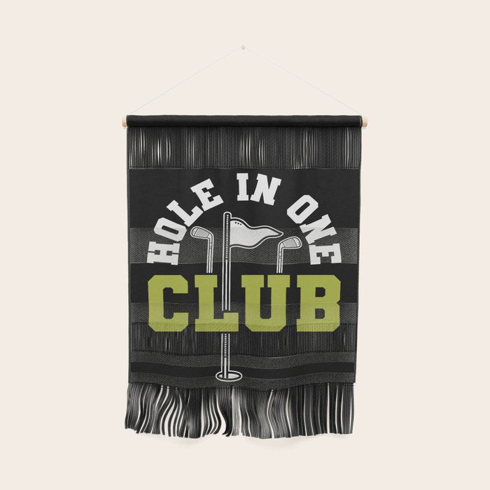 Hole In One Club Golf Wall Hanging Gallery Image 1