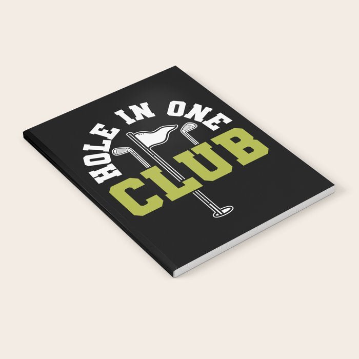Hole In One Club Golf Notebook Gallery Image 1